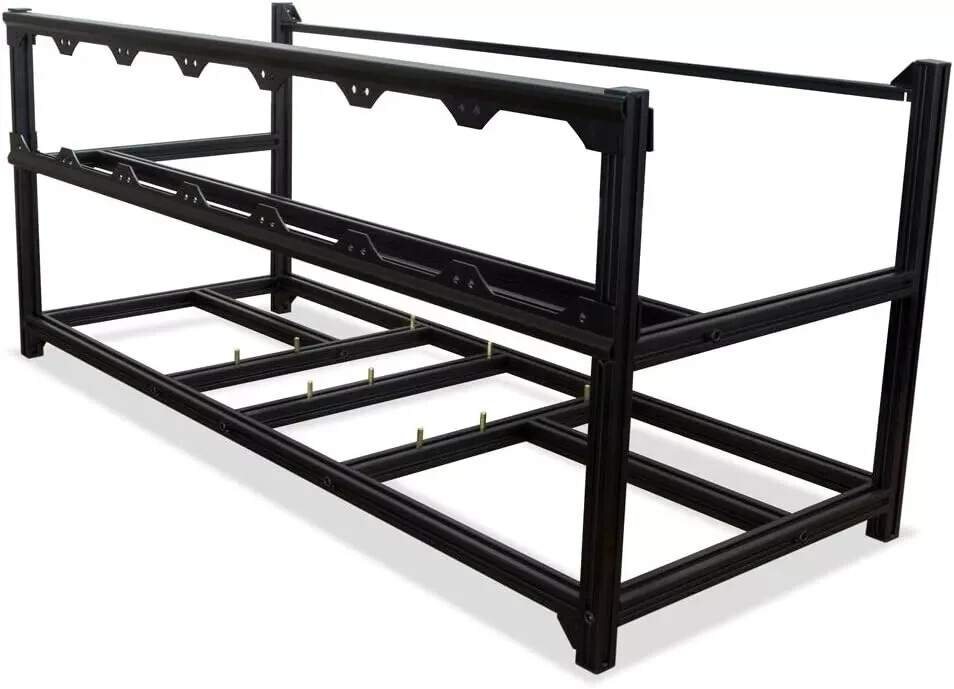 Open Air Case Stackable Miner Rig Case Crypto Mining Rack