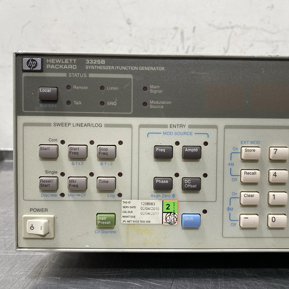 HP 3325B HP Synthesizer Function Generator