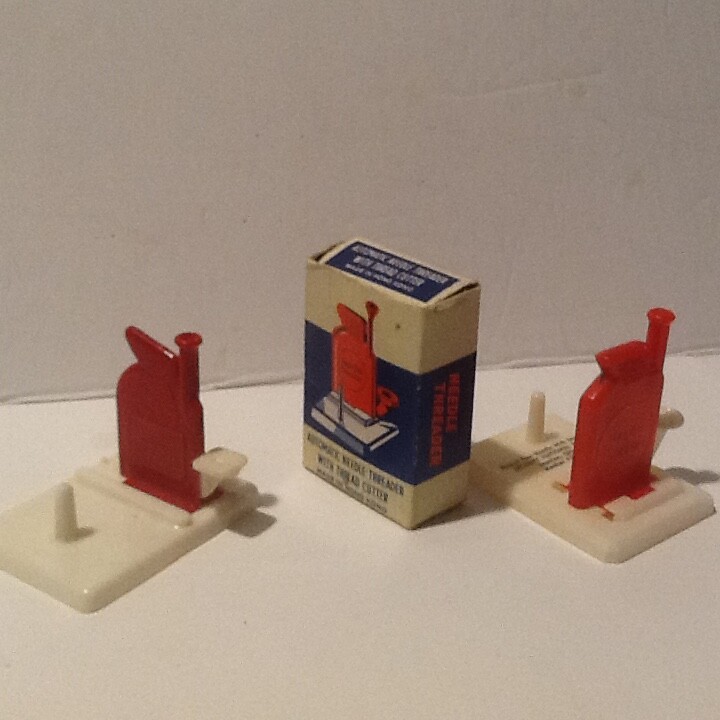 Vintage Automatic Needle Threader 2 Needle Threaders