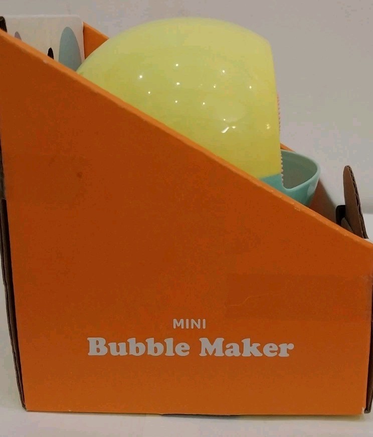 Sun Squad Mini Bubble Maker Fun Bubble Toy NEW Ages 3+
