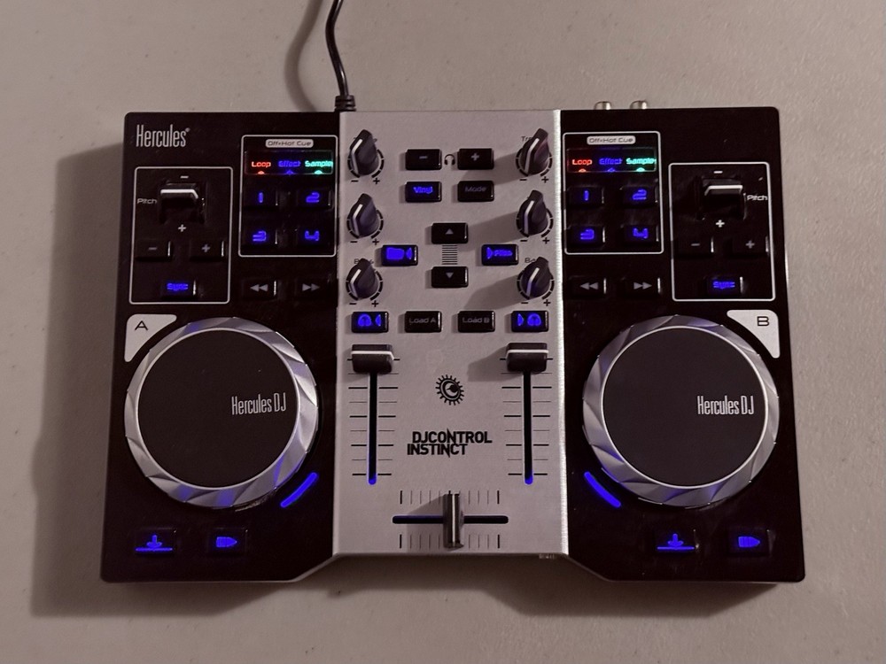 Hercules DJControl Instinct Portable USB DJ Controller PC/Mac DJ