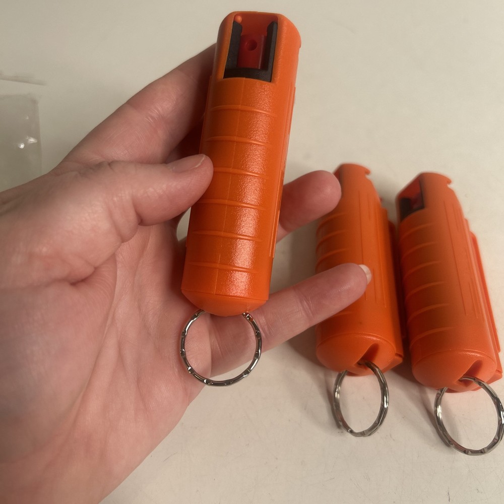 3-Pepper Spray Keychains New