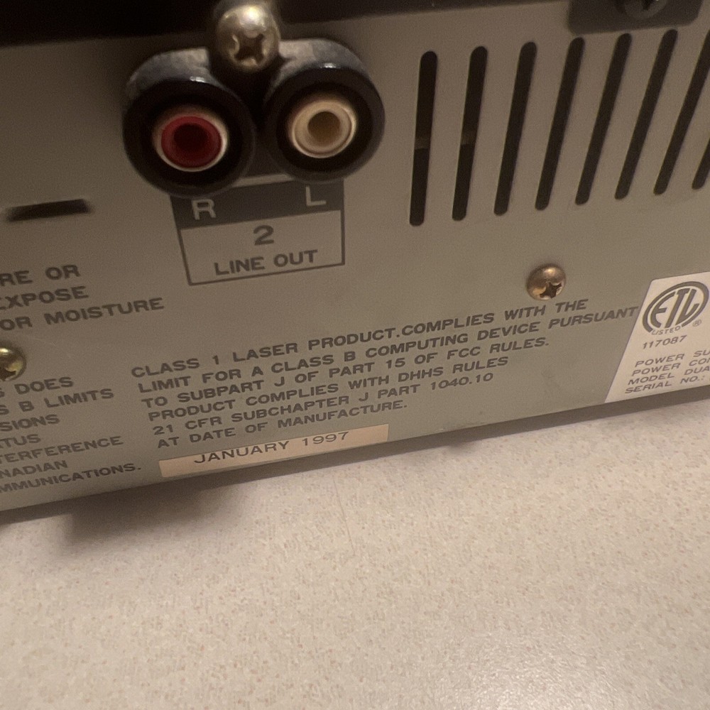 GEMINI Cd-9500 And Gemini Dual Cd PLAYER - Parts Only