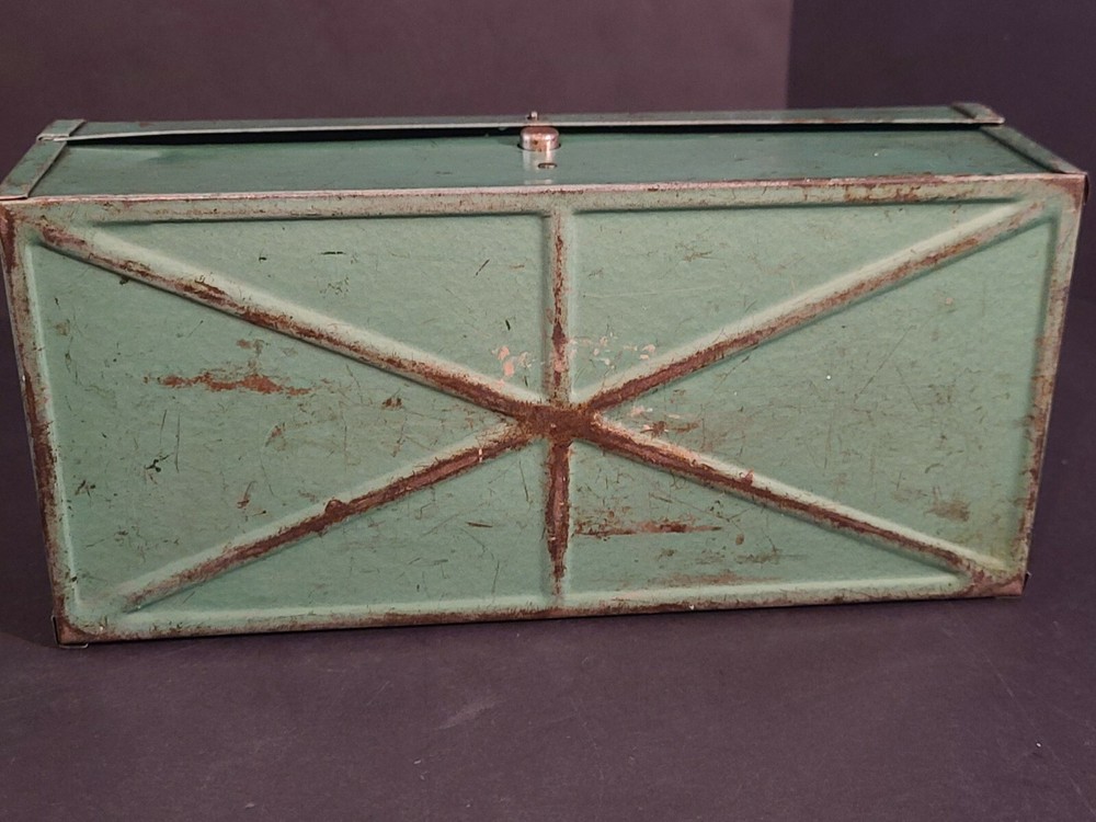 Vintage Guidemaster Drill Kit Metal Box