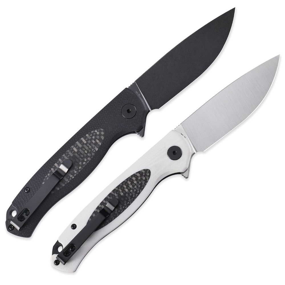 Petrified Fish PFB03 Stamp,D2 Satin/Stonewashed Blade,G10 Handle Folding knife