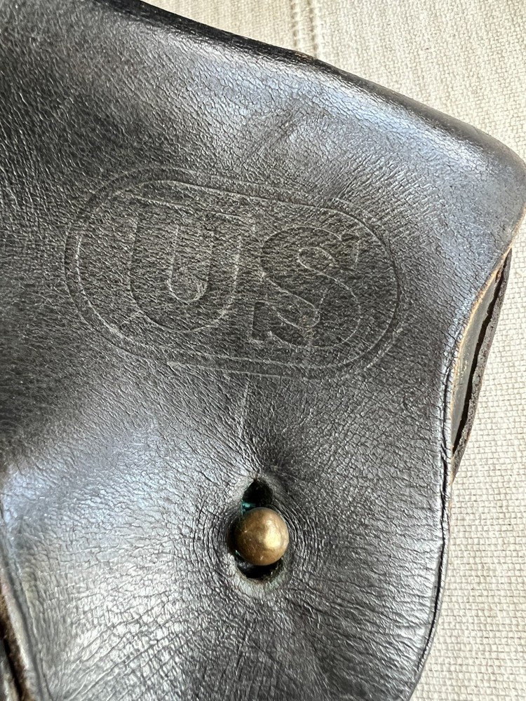 Bucheimer Holster Black Leather US Military Issue