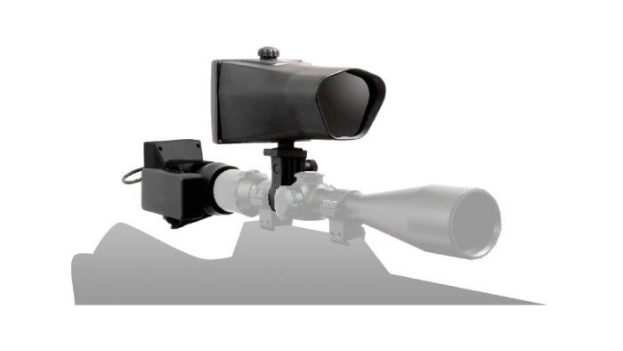 NiteSite Wolf 330 Yards Identification Range Scope Mounted Night Vision System f