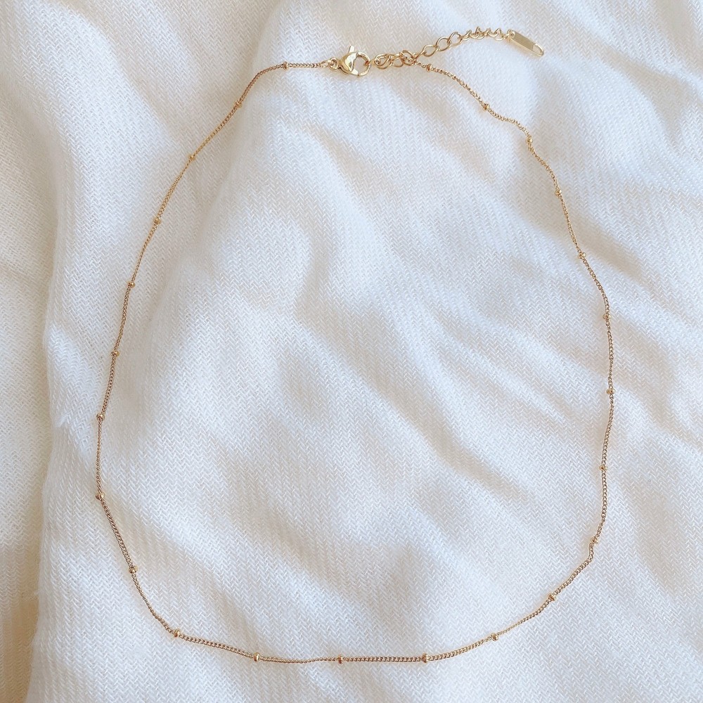 Minimalist Bead Necklace
