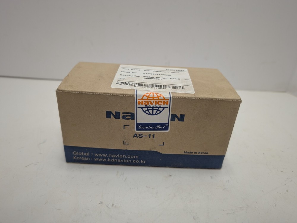 Navien AAVC9EXFC003B Water Adjustment Valve NEW, SEALED