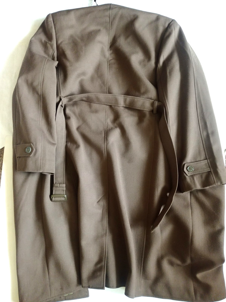 Authentic Soviet Army Lieutenant General Raincoat – USSR Cold War Era Uniform