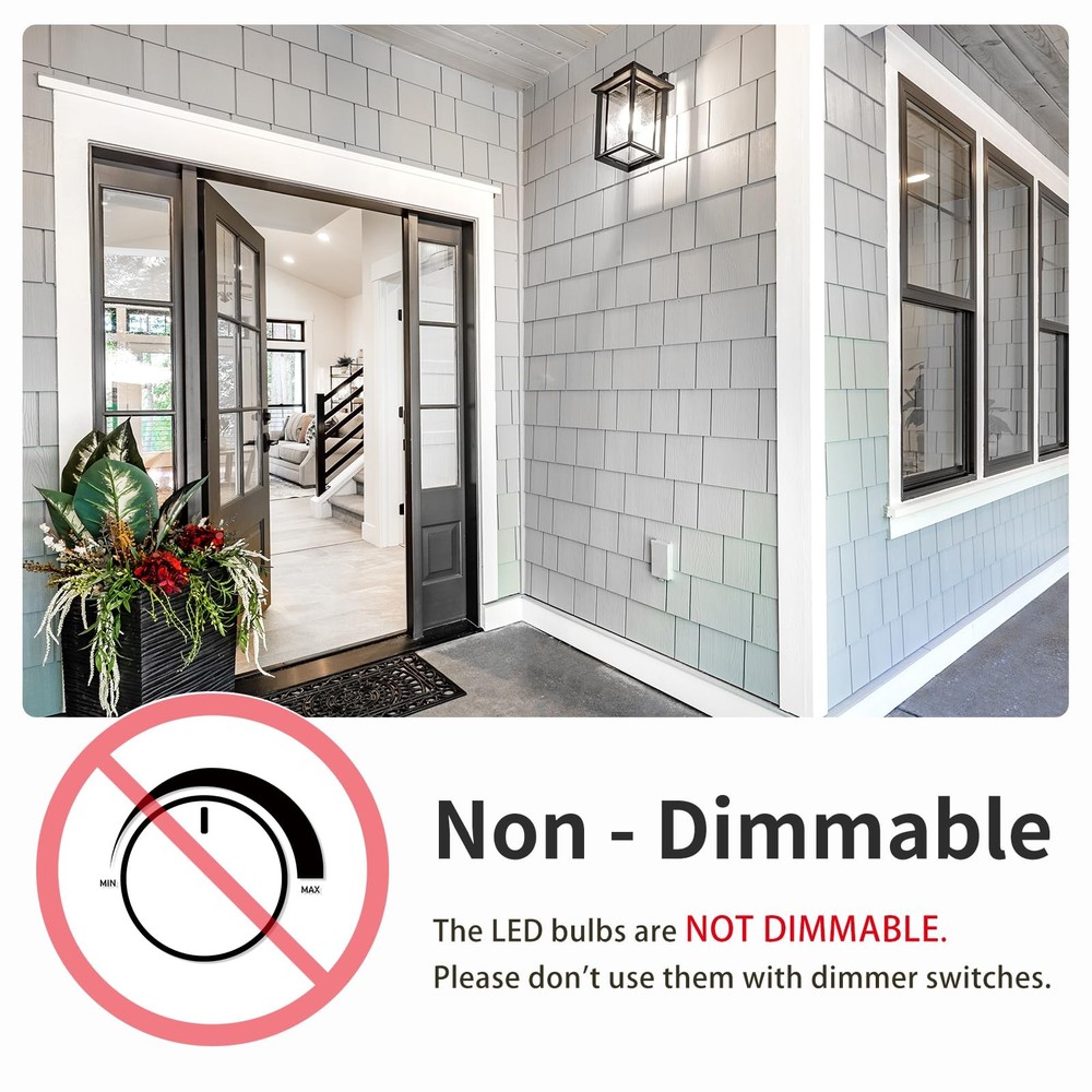 A19 LED Light Bulbs,60 Watt Equivalent Daylight 5000K with E26 Base,Efficient...