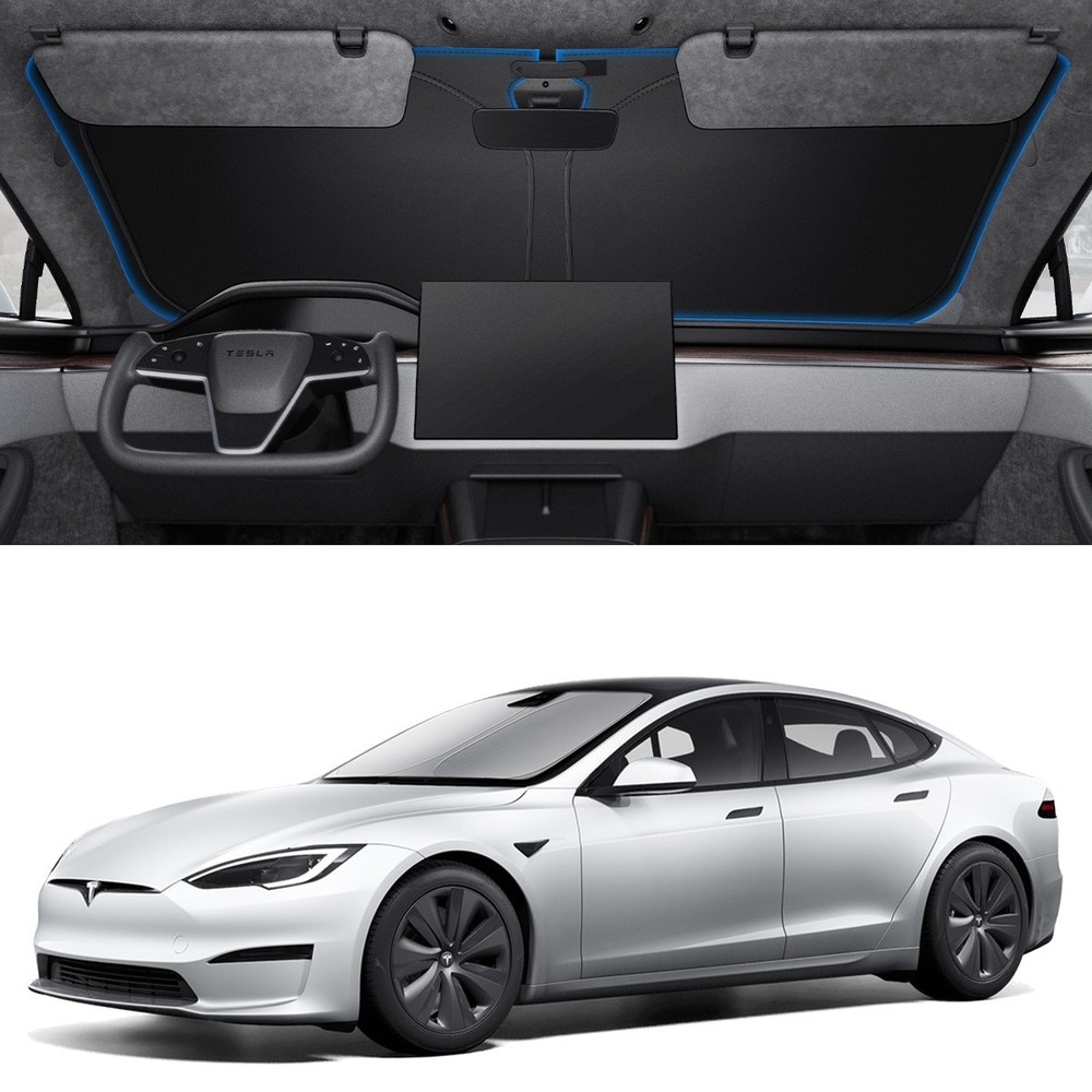 For Tesla Model S (2012+) | Spigen CryoShade Windshield Sunshade