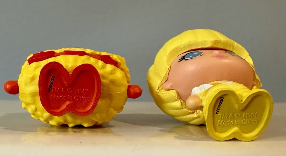 Cheebee Rainbow Brite Micro Figure Canary Yellow & Spark
