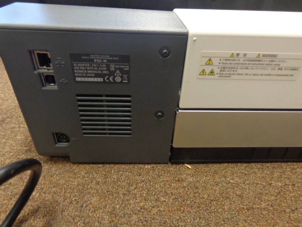 Konica Minolta FD-9 Auto Scan Spectrophotometer *Please Read*