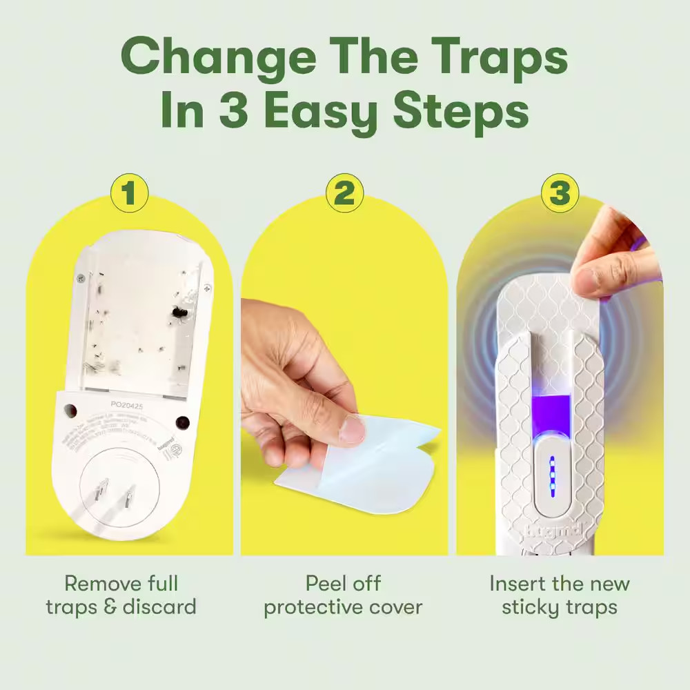 No Buzz Zone Extra-Strong Adhesive Traps