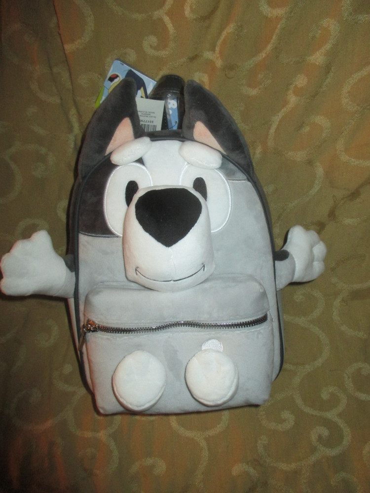 Muffin Bluey Her Universe  Mini Plush Backpack- NEW