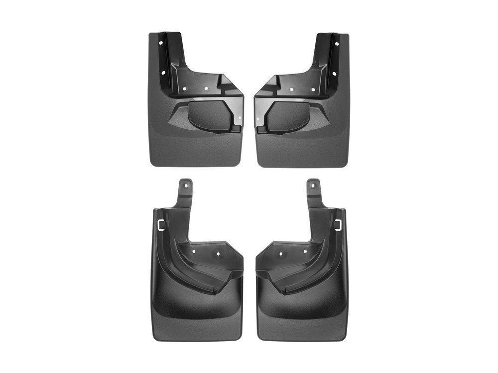 WeatherTech No-Drill MudFlaps - 110100-120100 - Black