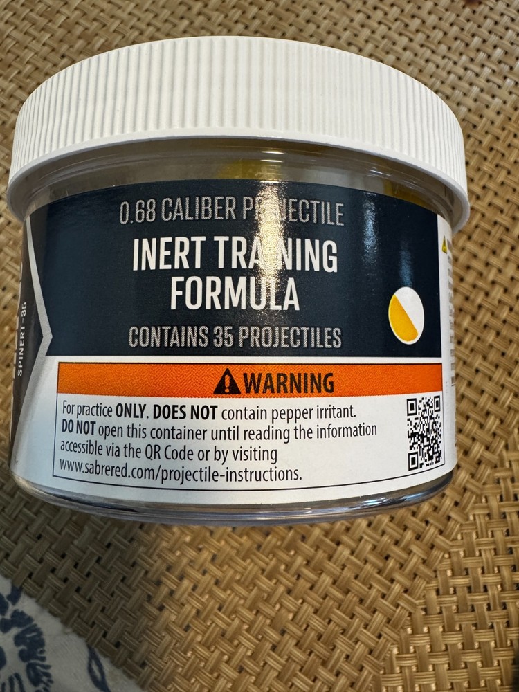 SABRE INERT TRAINING FORMULA 35 PROJECTILES