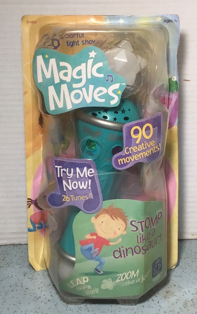 2012 EDUCATIONAL INSIGHTS MAGIC MOVES ELECTRONIC INTERACTIVE WAND EXERCISE PLAY