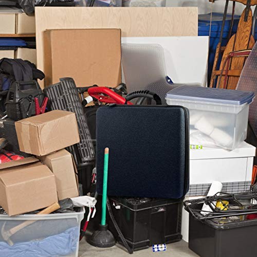 Extra Large Battery Organizer Storage Box, Garage Carrying Case Bag X-Large