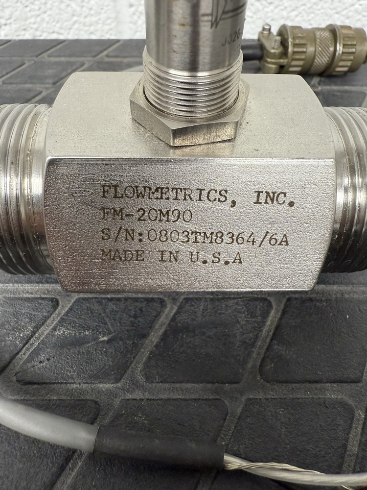 Flowmetrics Inc. FM-20M90 Flow Meter with Durant Display