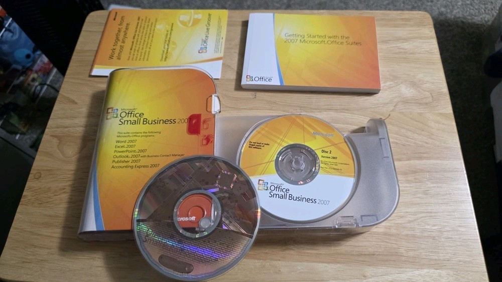 Microsoft Office 2007 Small Business - Full Version W/ Key (Tested) (1 Device)