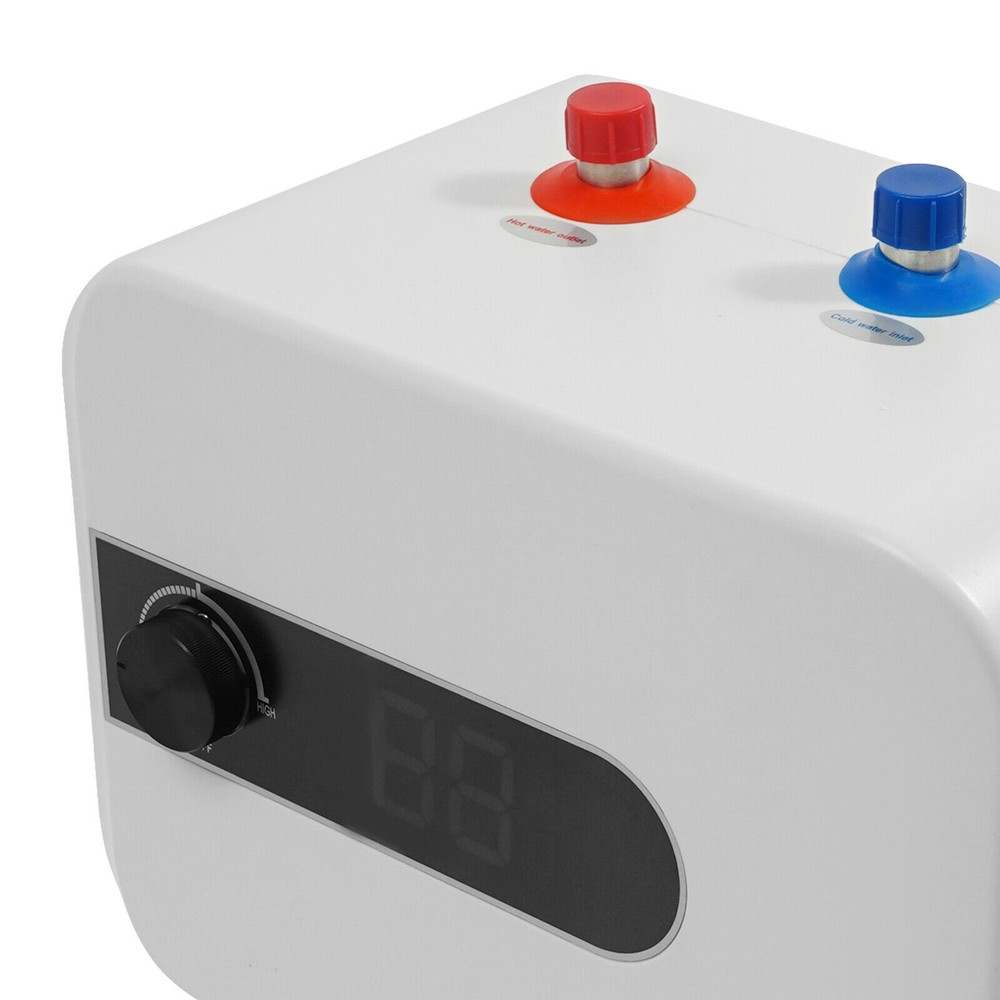 Mini Electric Water Heater 1.59 Gal - Compact Design with Adjustable Temperature