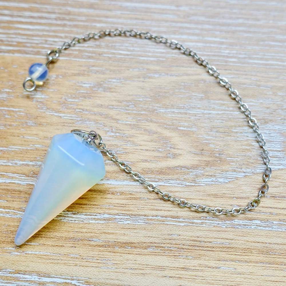 Opalite Stone Pendulum