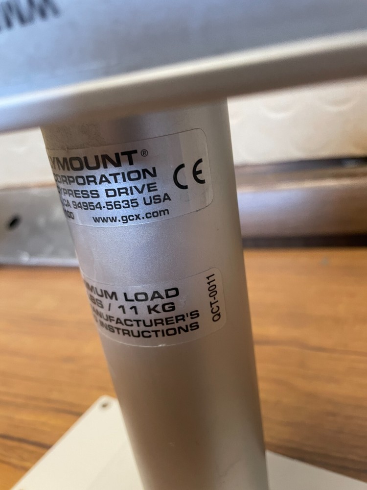 GCX Polymount Stand QCT-0011 max load 25lbs-11kg *