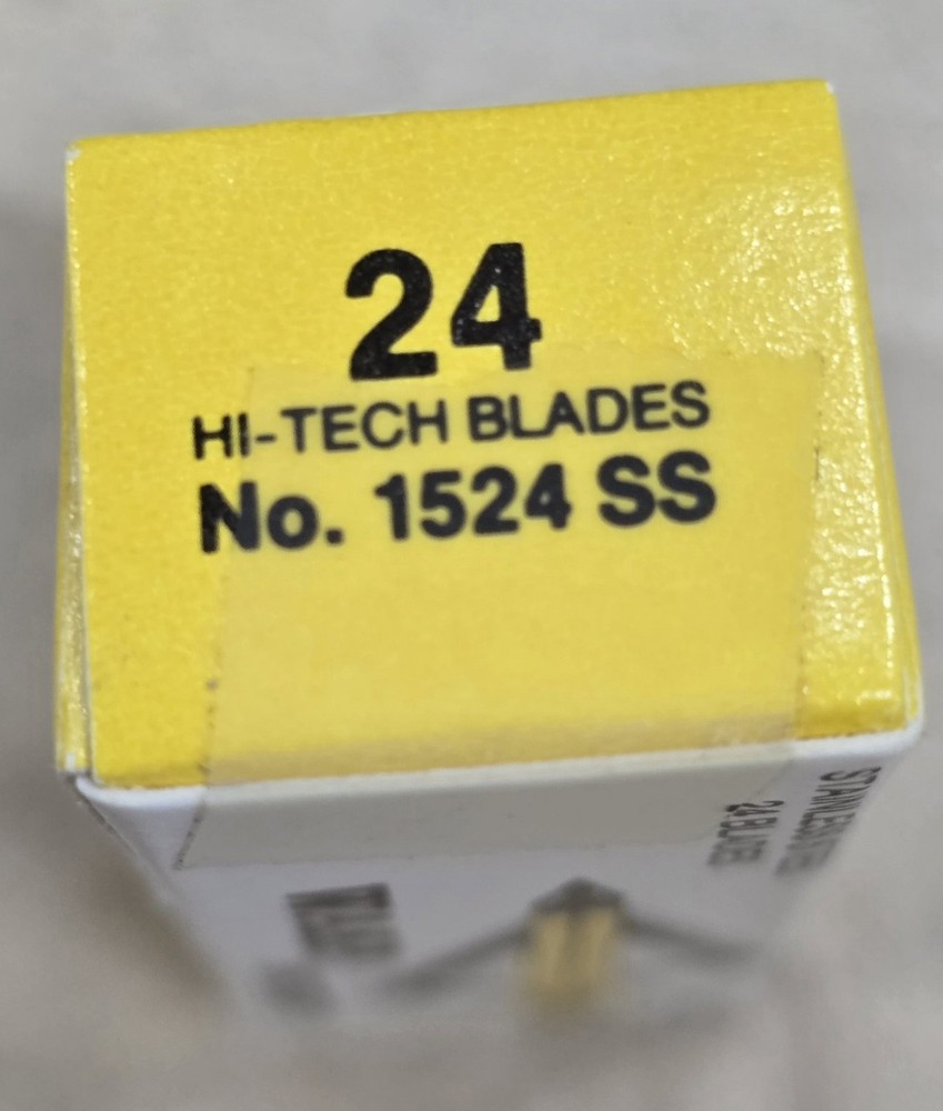 WASP HI-TECH XLL BROADHEAD REPLACEMENT 24 BLADES #1524 SS