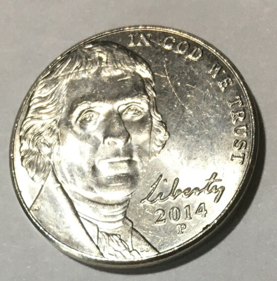 2014-P Jefferson Nickel