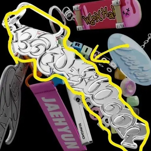 BONEDO 19.99 Nice Guy Group Keyring (Authentic)