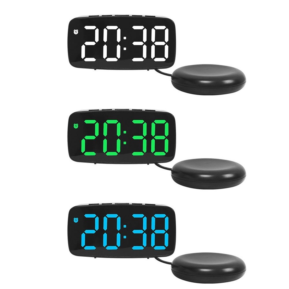 LED Alarm Clock with Multi Function Display and USB Charging Capability