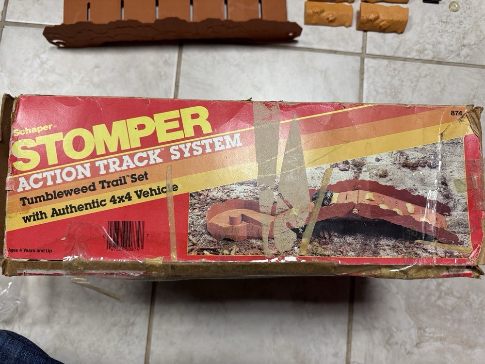 1983/84 Scraper Stomper Tumbleweed Trail Set Action Track System