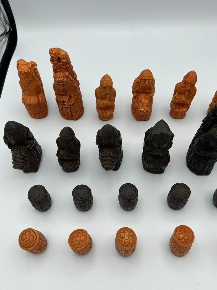 Vintage Medieval Style Chess Set