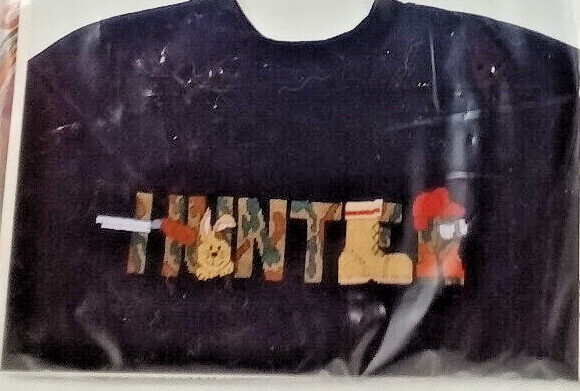 Imaginating "Hunter" Sweatshirt Counted Cross Stitch Kit with Waste Canvas