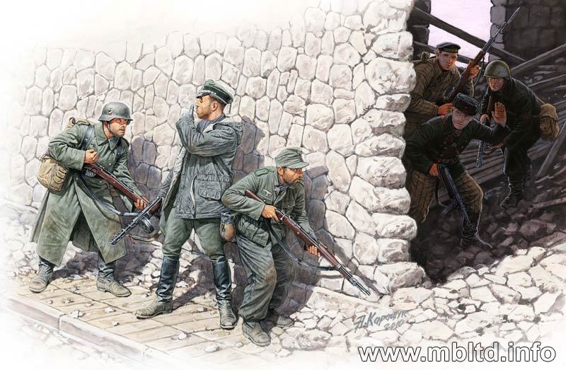 Who’s that?, German Mountain Troops & Soviet Marines, spring 1/35 MasterBox 3571