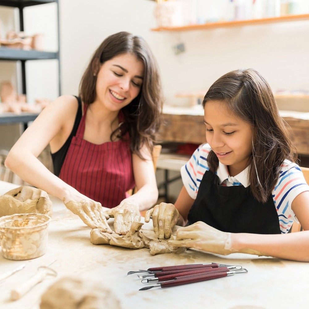 Pottery Tools and Polymer Clay Tools Set for Modeling Sculpting Carving Tool Kit