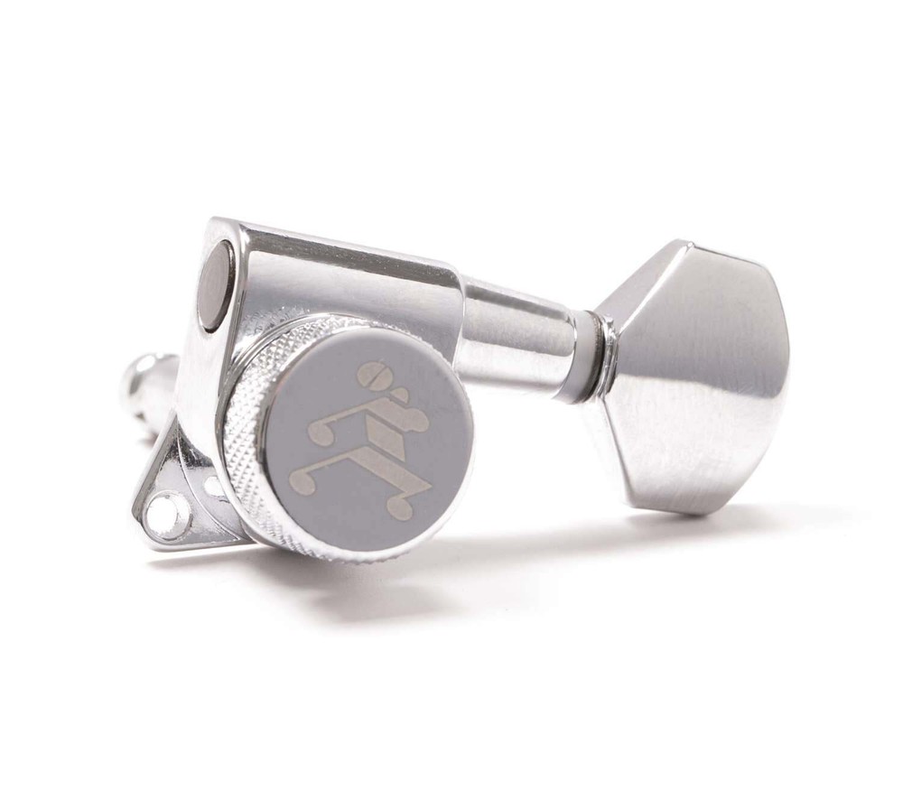 Tone Ninja 19:1 Locking Tuners, 3x3 Baritone set, Chrome