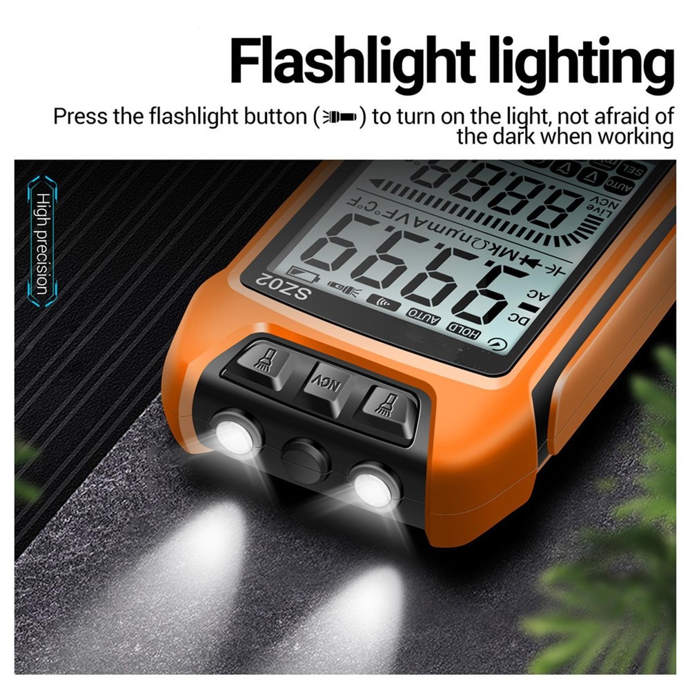 Digital Multimeter Transistor Smart Tester Auto Electrical Capacitance Meter yy