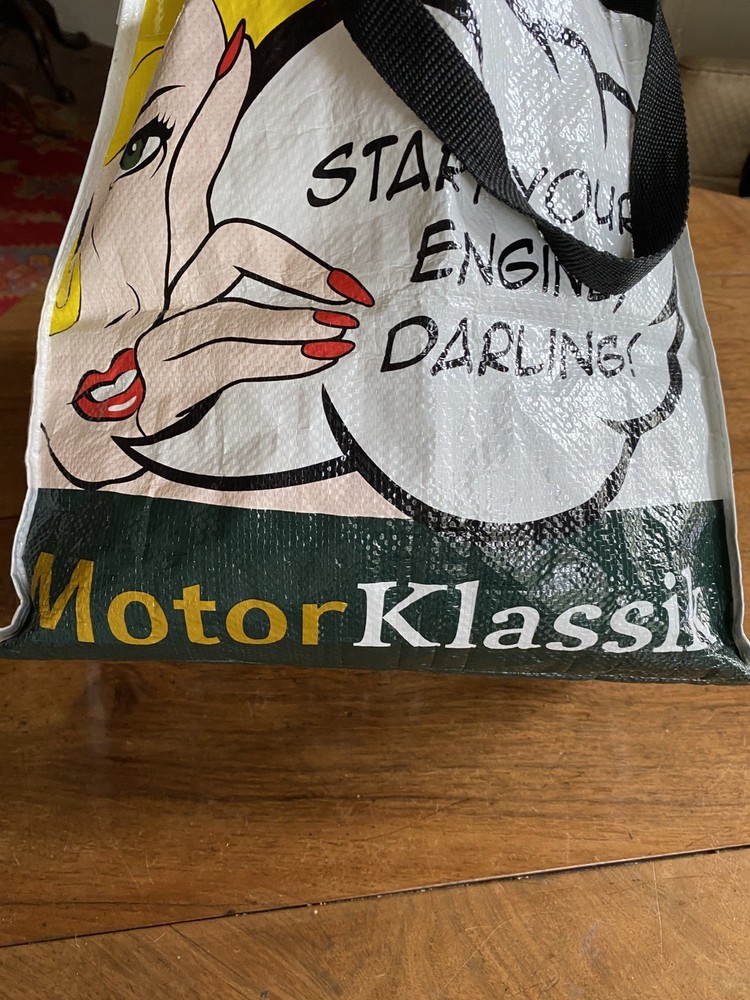 Classic Motor Racing Carrier Bag