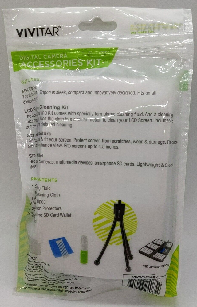 Vivitar 7 Piece Cleaning Accessory Kit