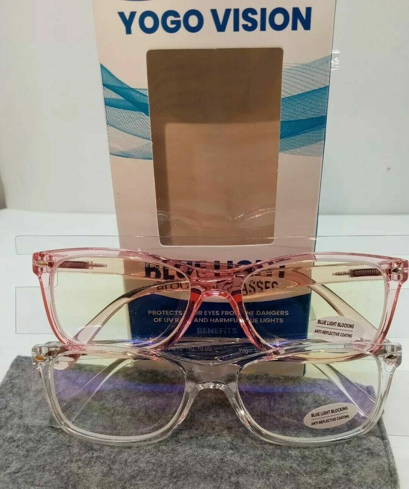 Yogo Vision Blue Light Blocking Glasses**2 pack**