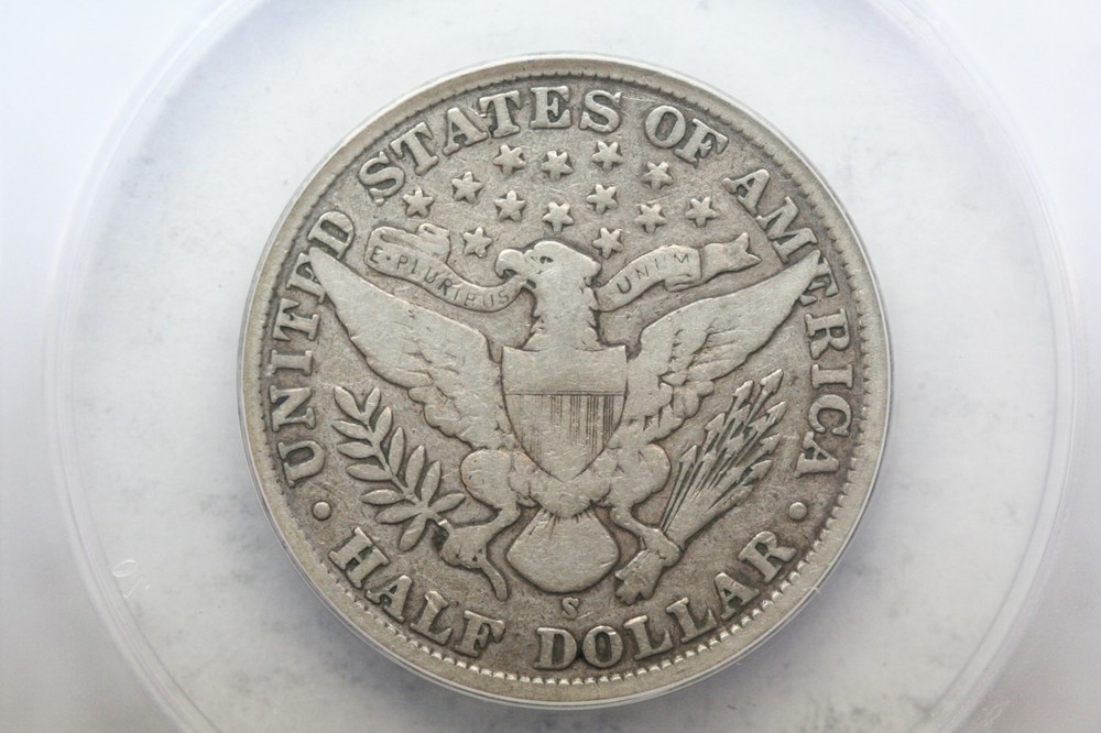 1909s Barber Half Dollar