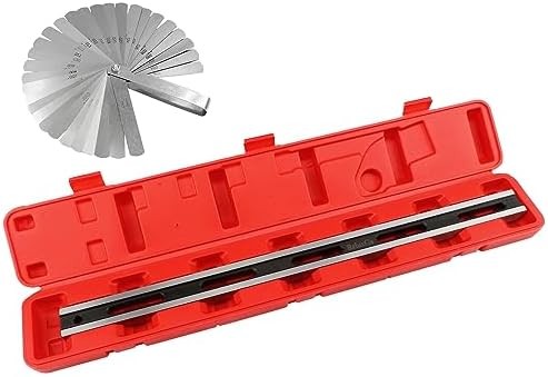Precision steel straight edge tool for engine blocks
