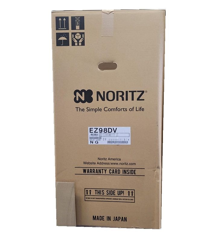 Noritz EZ98DVNG EZ Series Whole Home Tankless Water Heater - 9.8 gpm