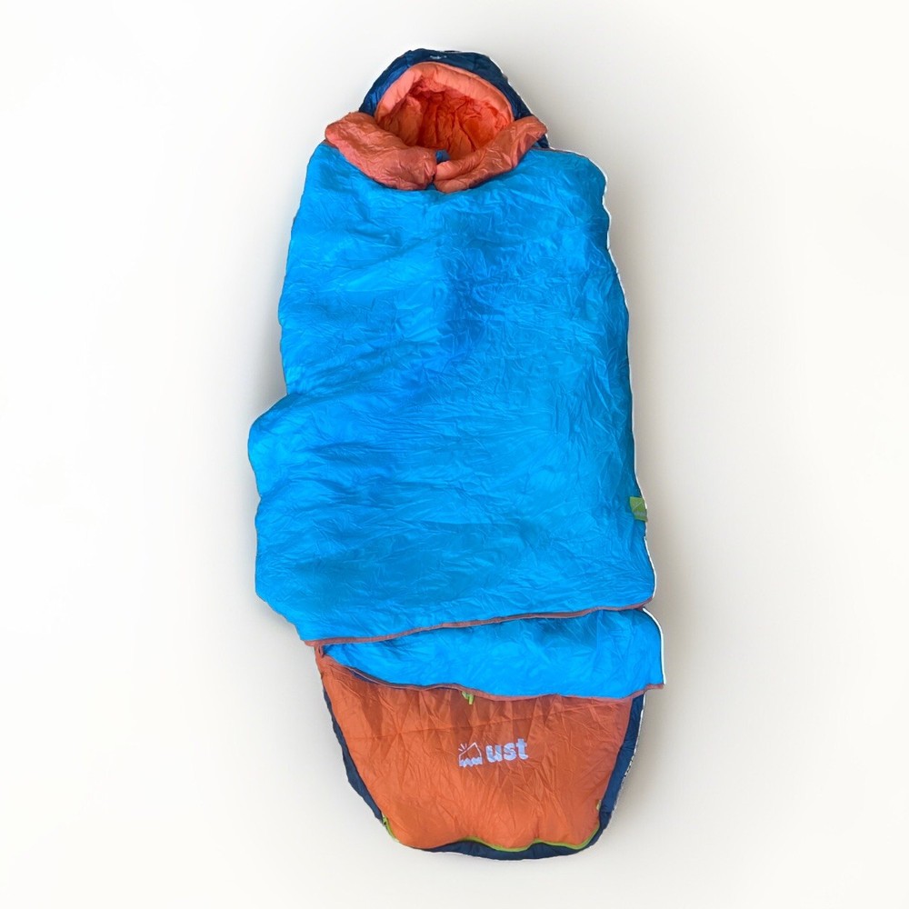 Ust Monarch Sleeping Bag with Temp Control and Carry Case Camping Regular Read