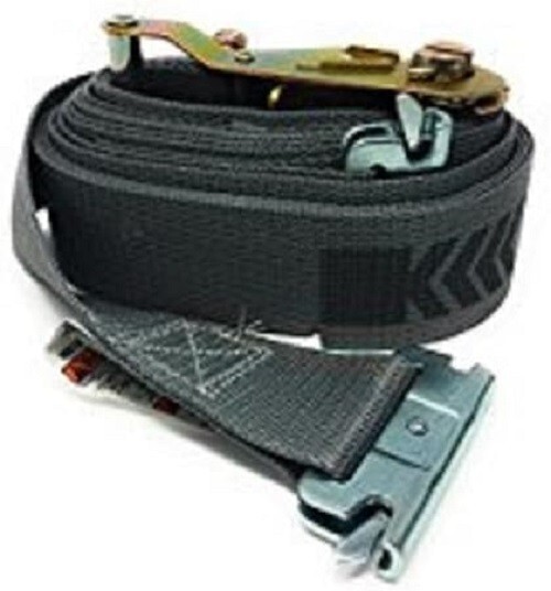 2" x 16' E-track Cargo Ratchet Strap with E/A Series Spring Fitting (4 Pack)