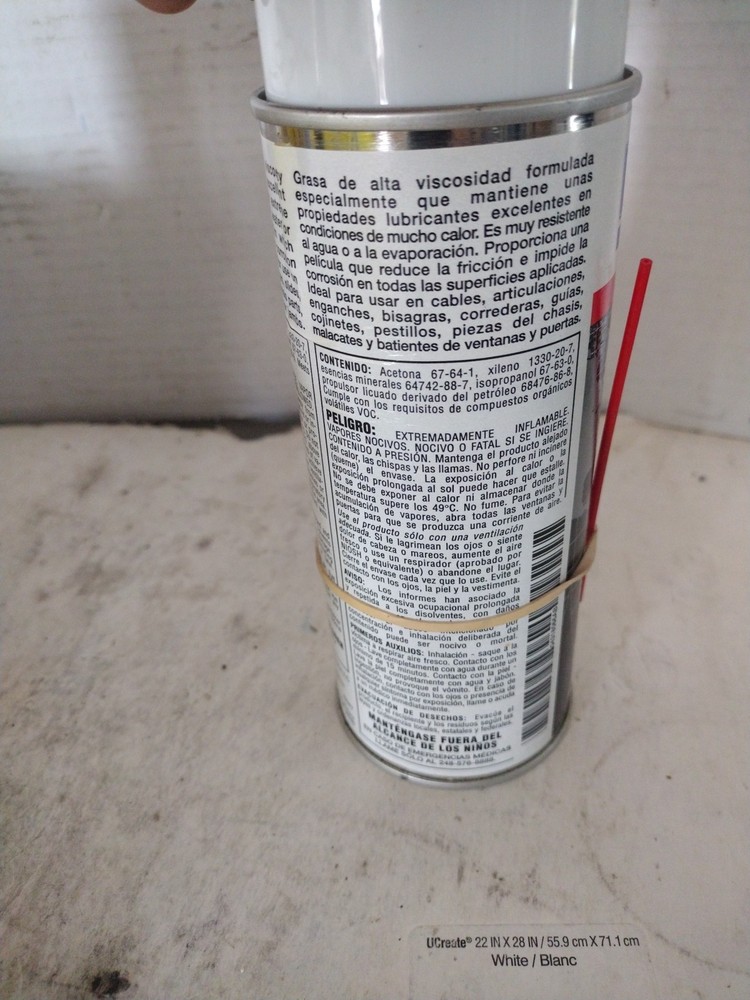 Mopar Spray White Lube Lithium Grease