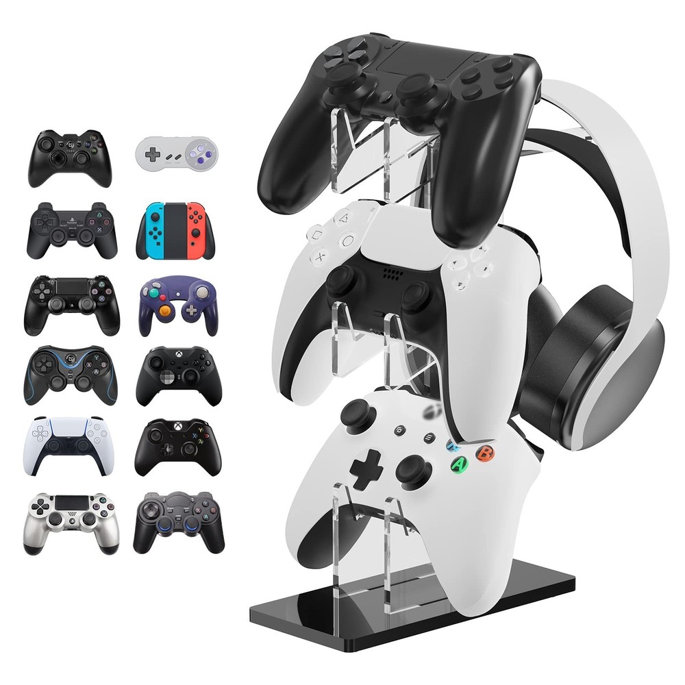 3-Tier Universal Controller Holder for Xbox Gaming Headset Switch,Nintendo